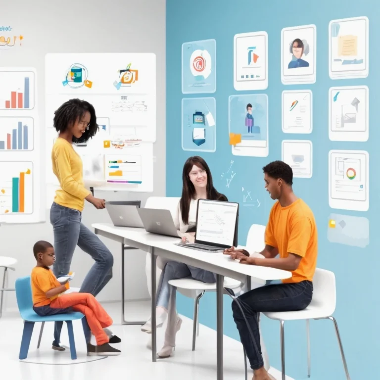 Ilustracija AI workflow procesa na Aiventri